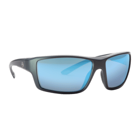 Magpul Summit Gray Frame Safety Glasses with Polycarbonate Rose/Blue Polarized Mirror Lens